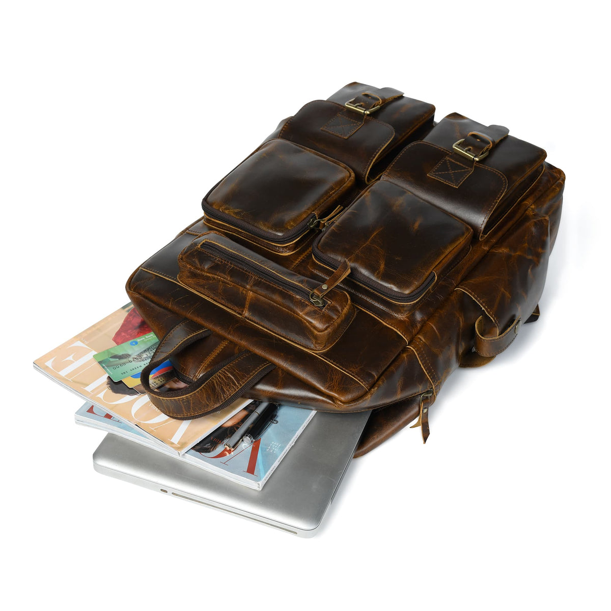 Classy Leather Bags Prime Multi Functional Backpack - AVBL MRKT (5)