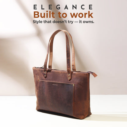 Classy Leather Bags Rachel Large Leather Tote - AVBL MRKT (1)
