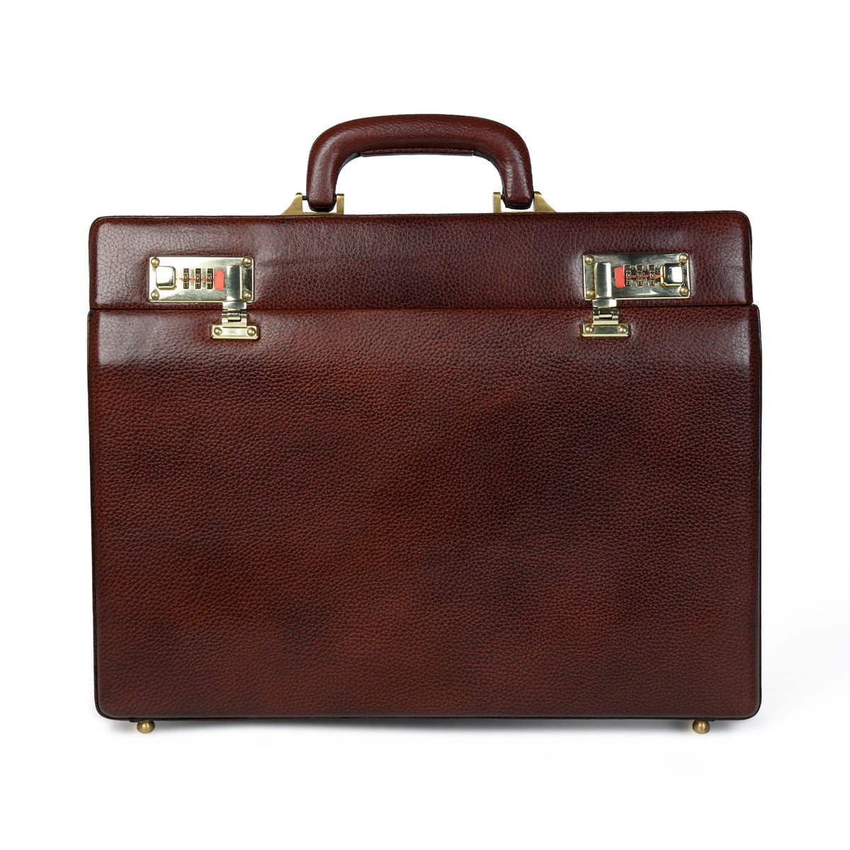 Classy Leather Bags Rich Brown Office Suitcase - AVBL MRKT (1)