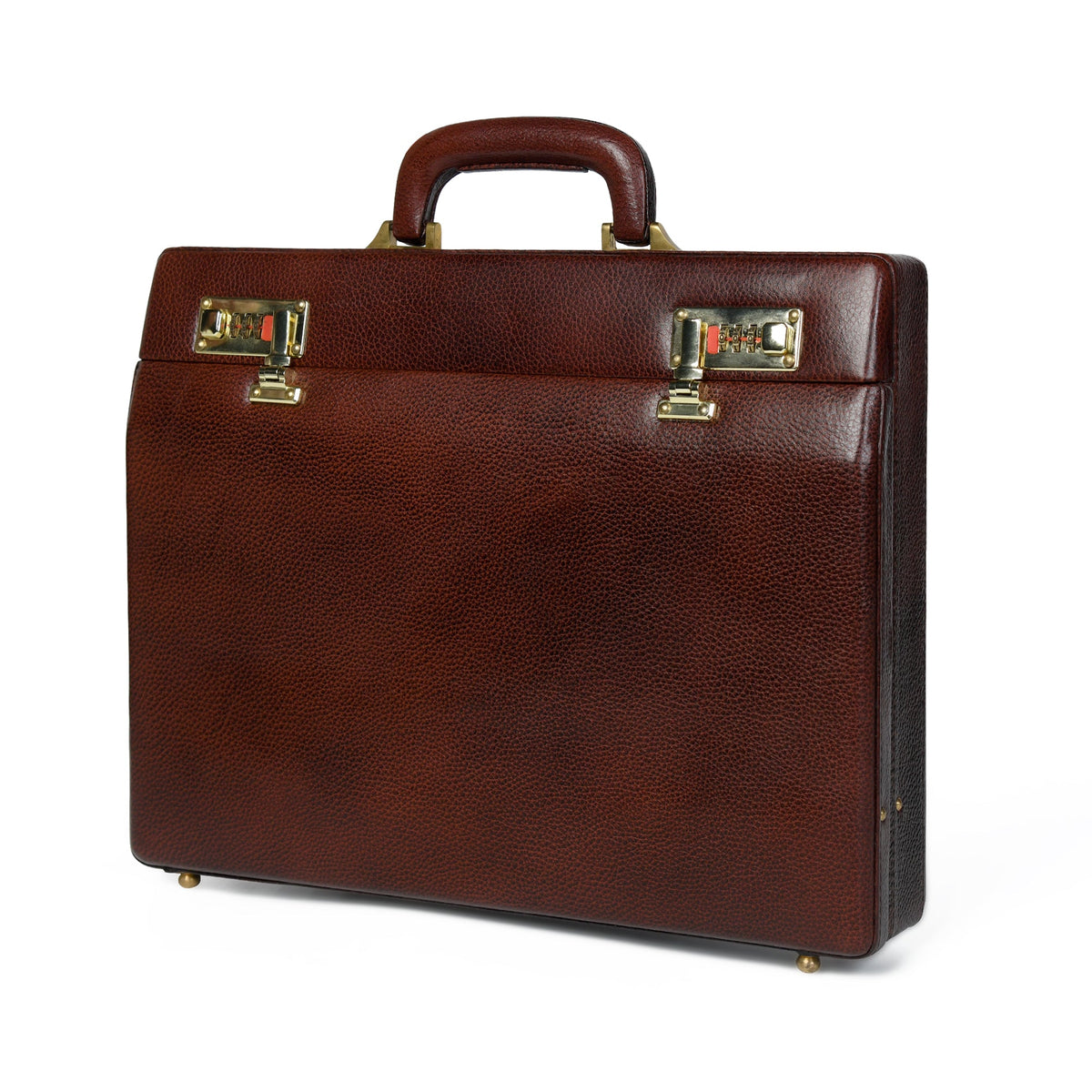 Classy Leather Bags Rich Brown Office Suitcase - AVBL MRKT (2)