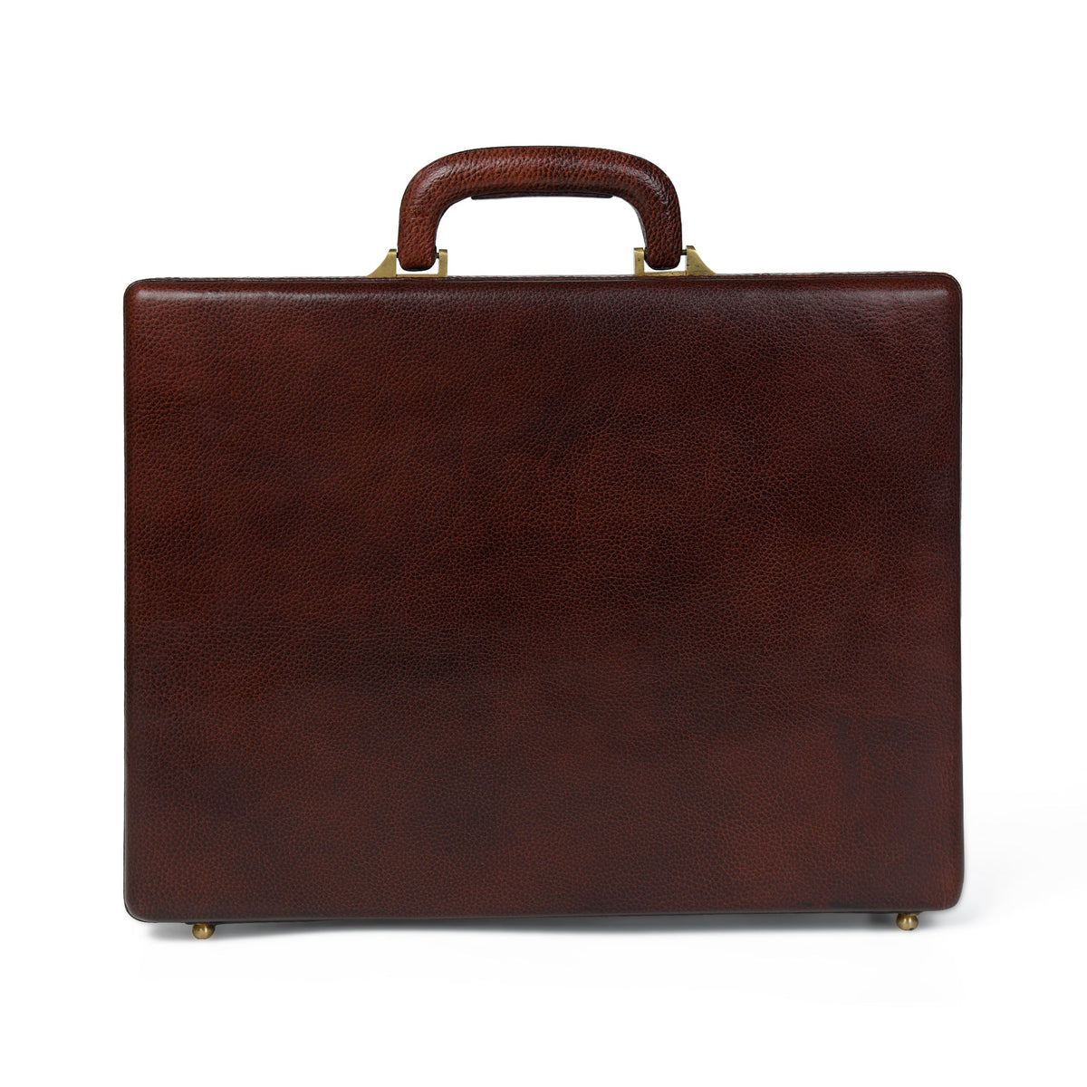 Classy Leather Bags Rich Brown Office Suitcase - AVBL MRKT (4)