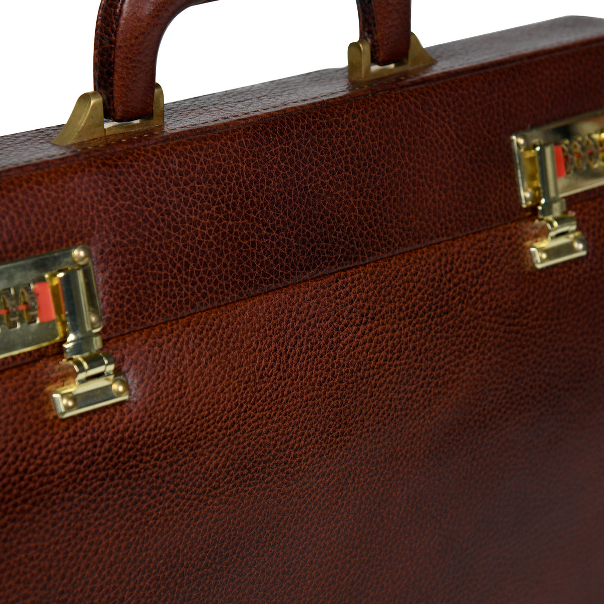Classy Leather Bags Rich Brown Office Suitcase - AVBL MRKT (8)