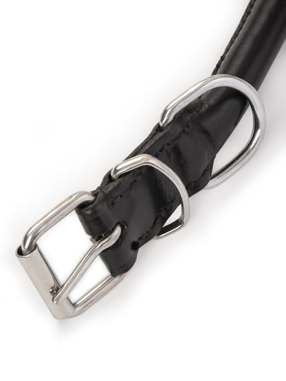 Classy Leather Bags Rolled Leather Dog Collar - AVBL MRKT (3)