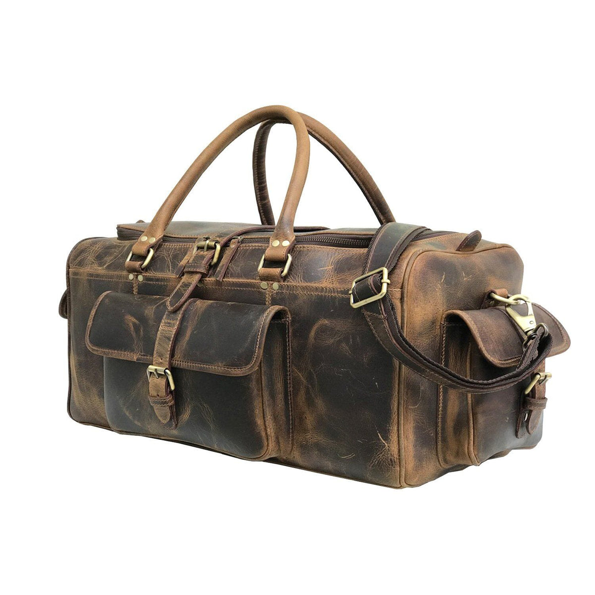 Classy Leather Bags Roosevelt Buffalo Weekender - AVBL MRKT (2)