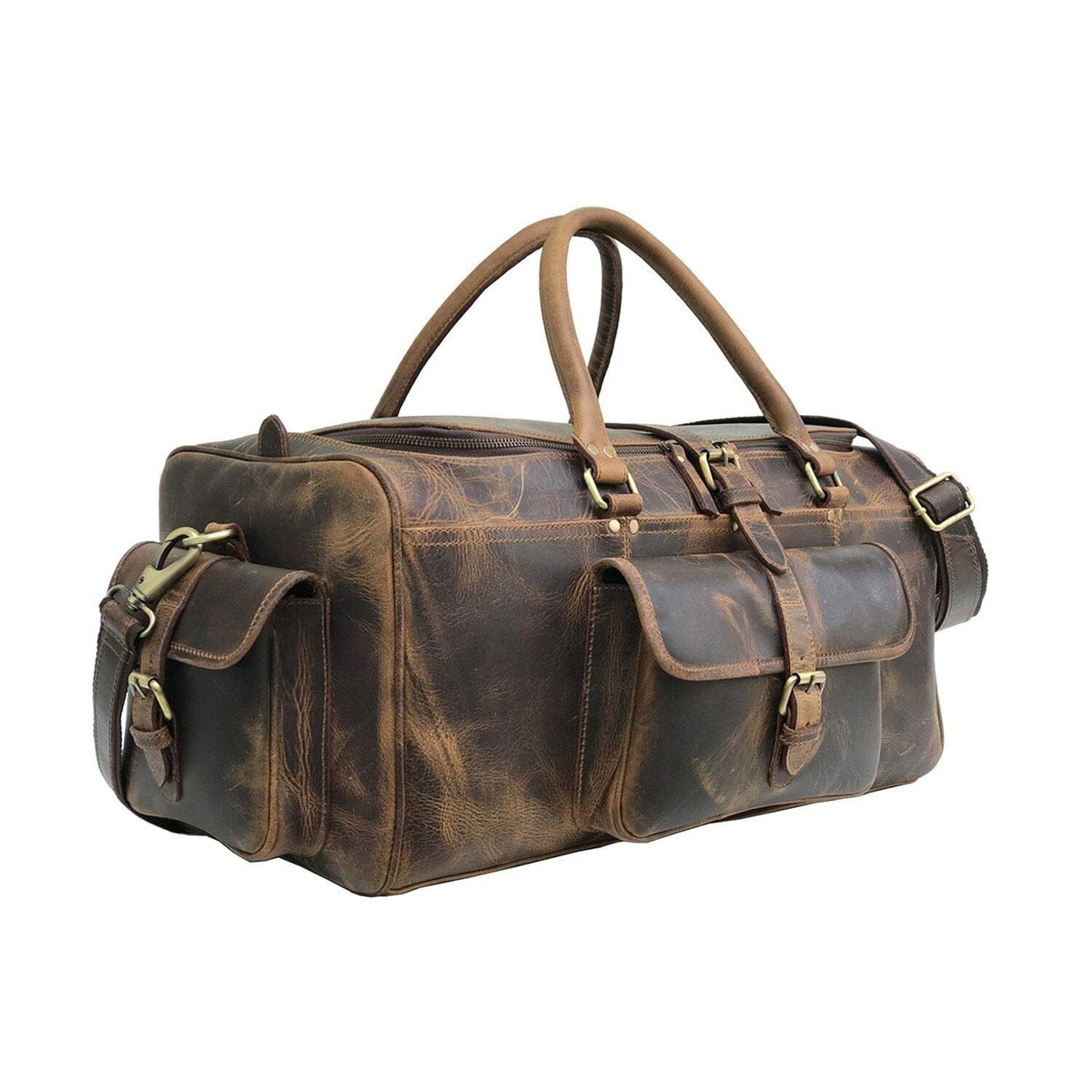 Classy Leather Bags Roosevelt Buffalo Weekender - AVBL MRKT (3)
