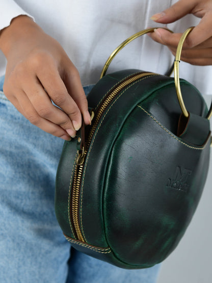 Classy Leather Bags Rosie Sling Circle Bag - AVBL MRKT (3)