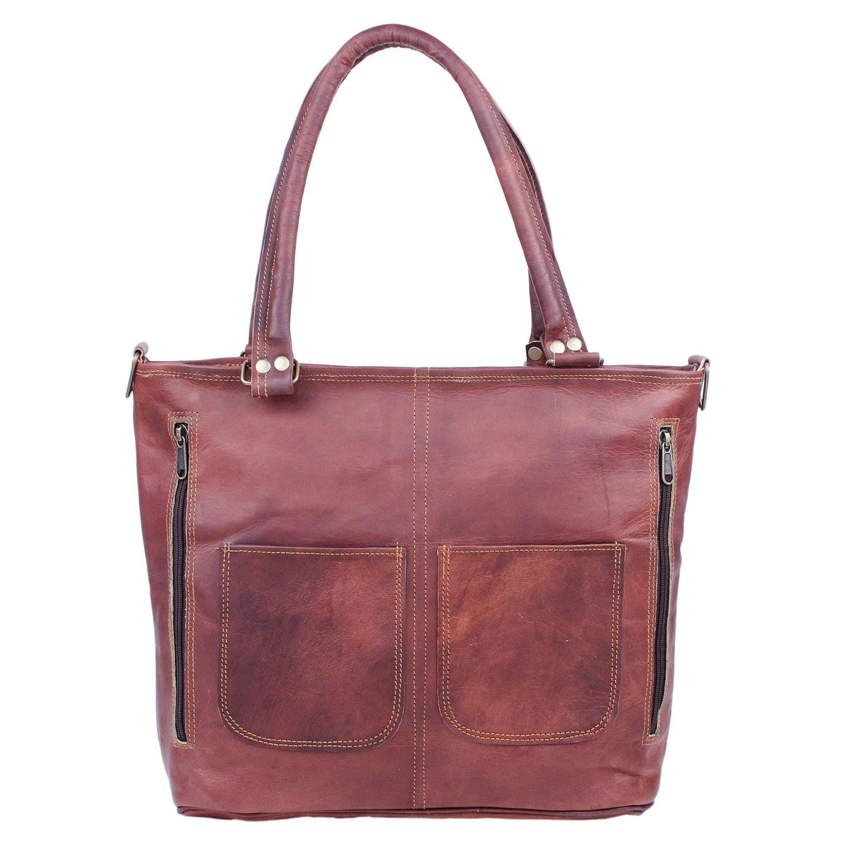 Classy Leather Bags Roswell Tote Bag - AVBL MRKT (1)