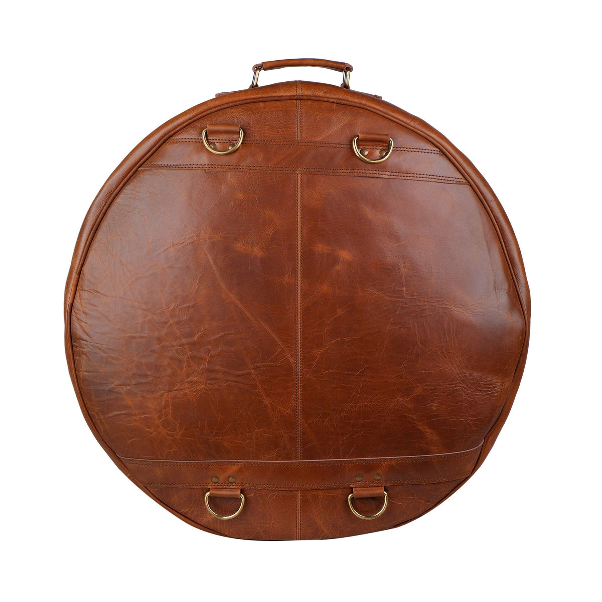 Classy Leather Bags Rustic Buffalo Cymbal Case - AVBL MRKT (4)