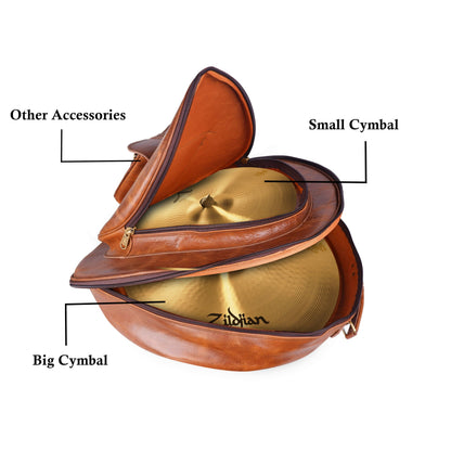 Classy Leather Bags Rustic Buffalo Cymbal Case - AVBL MRKT (6)