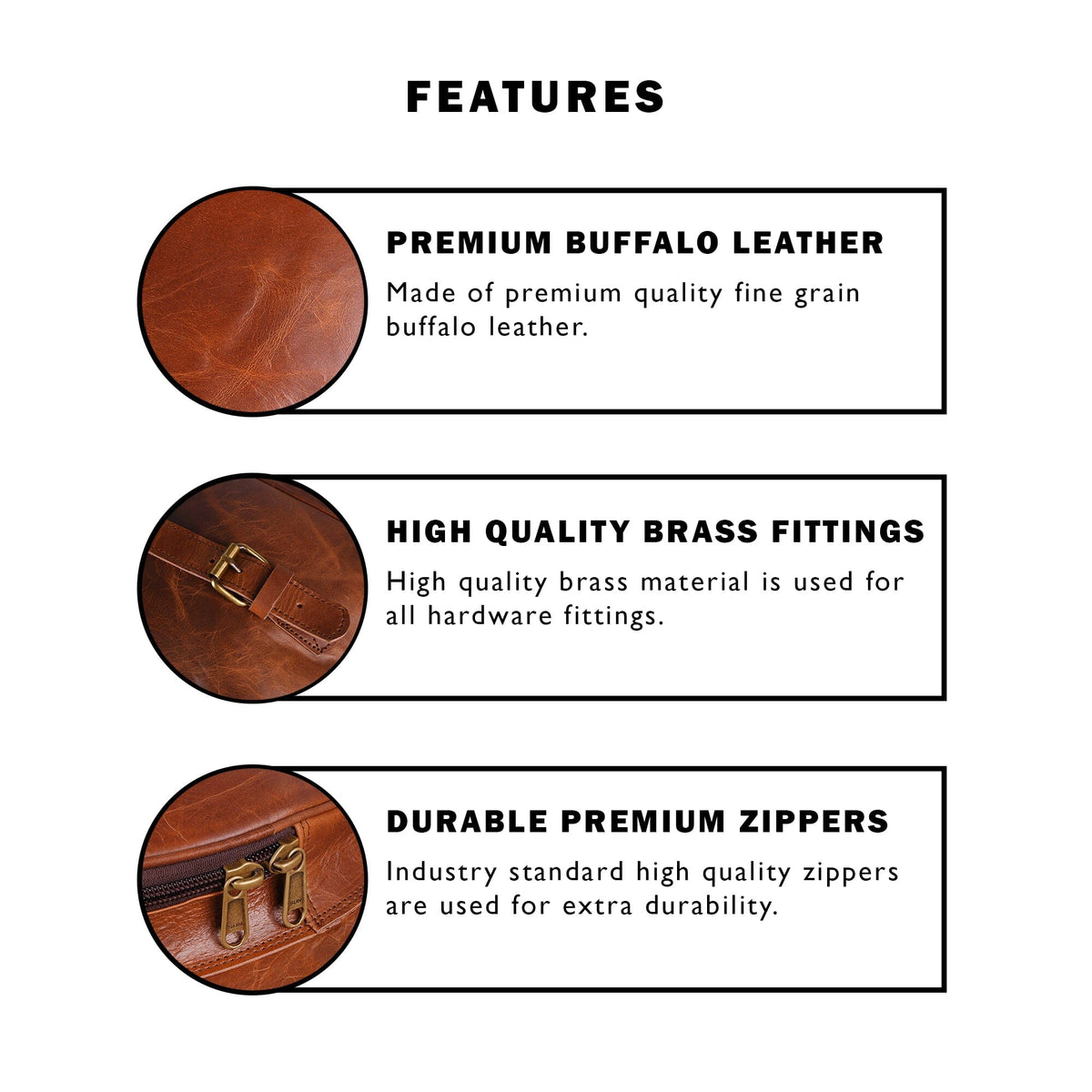 Classy Leather Bags Rustic Buffalo Cymbal Case - AVBL MRKT (7)