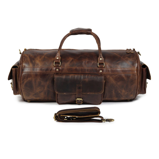 Classy Leather Bags Safari Buffalo Traveller - AVBL MRKT (1)
