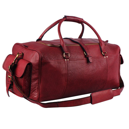 Classy Leather Bags Scarlet Big Duffel - AVBL MRKT (1)