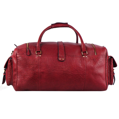 Classy Leather Bags Scarlet Big Duffel - AVBL MRKT (4)