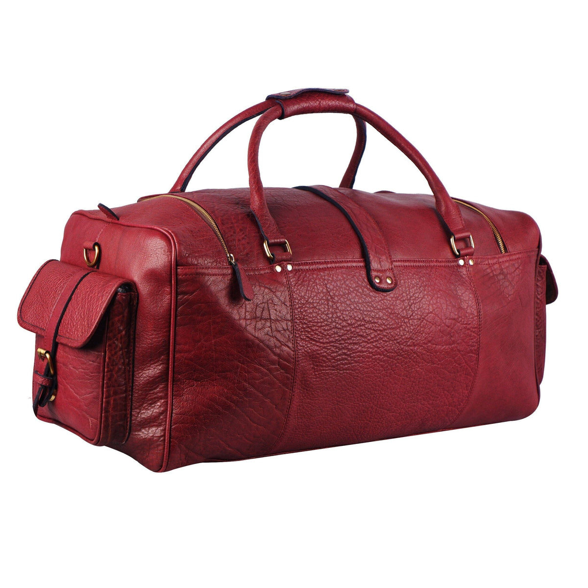 Classy Leather Bags Scarlet Big Duffel - AVBL MRKT (5)