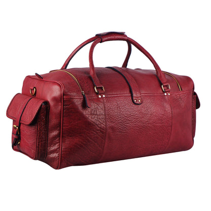 Classy Leather Bags Scarlet Big Duffel - AVBL MRKT (5)