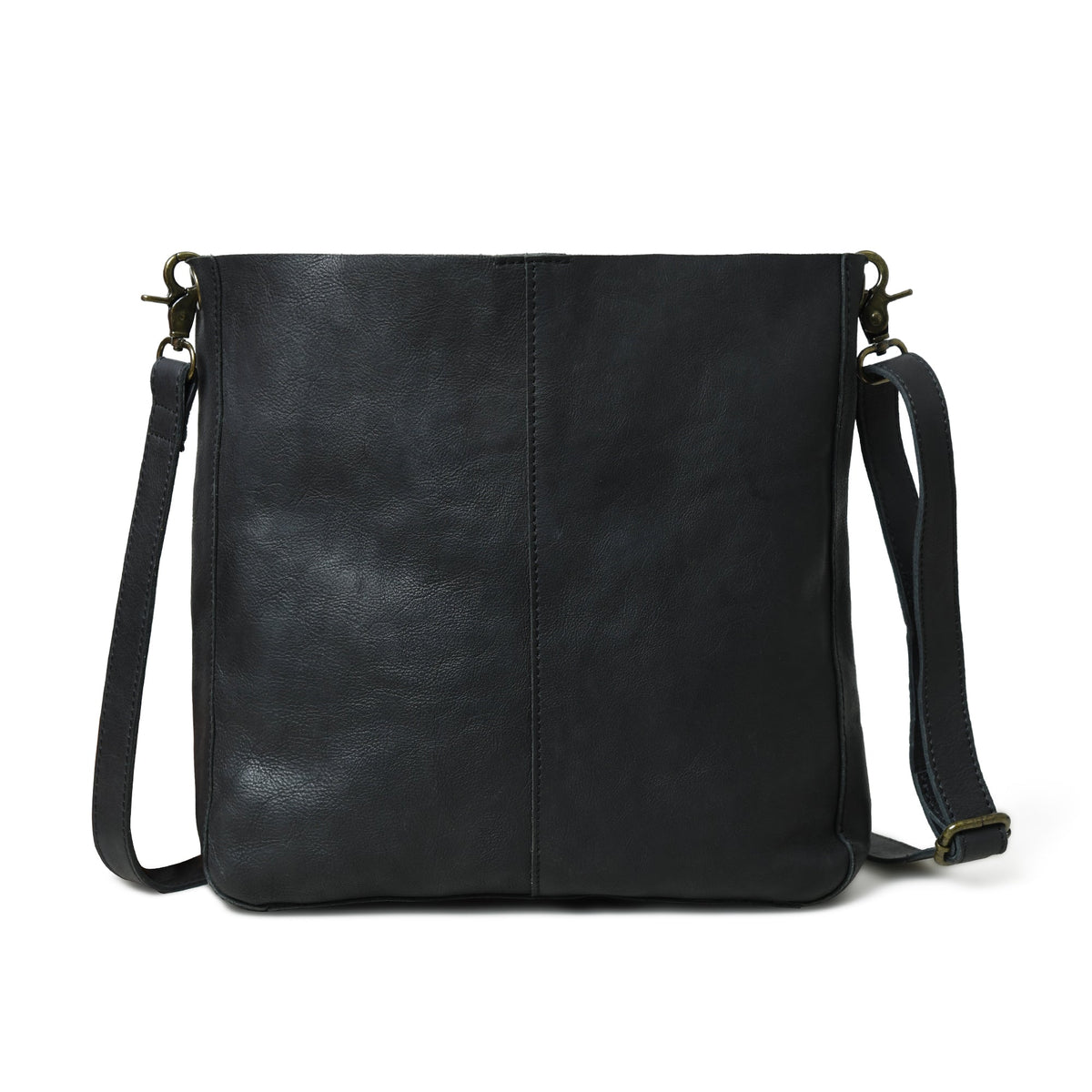 Classy Leather Bags Serenity Everyday Crossbody Sling, Black - AVBL MRKT (4)