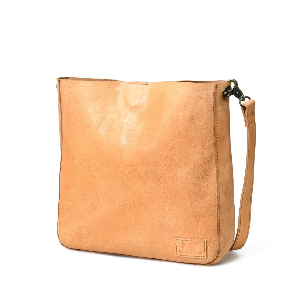 Classy Leather Bags Serenity Everyday Crossbody Sling, Tan - AVBL MRKT (1)