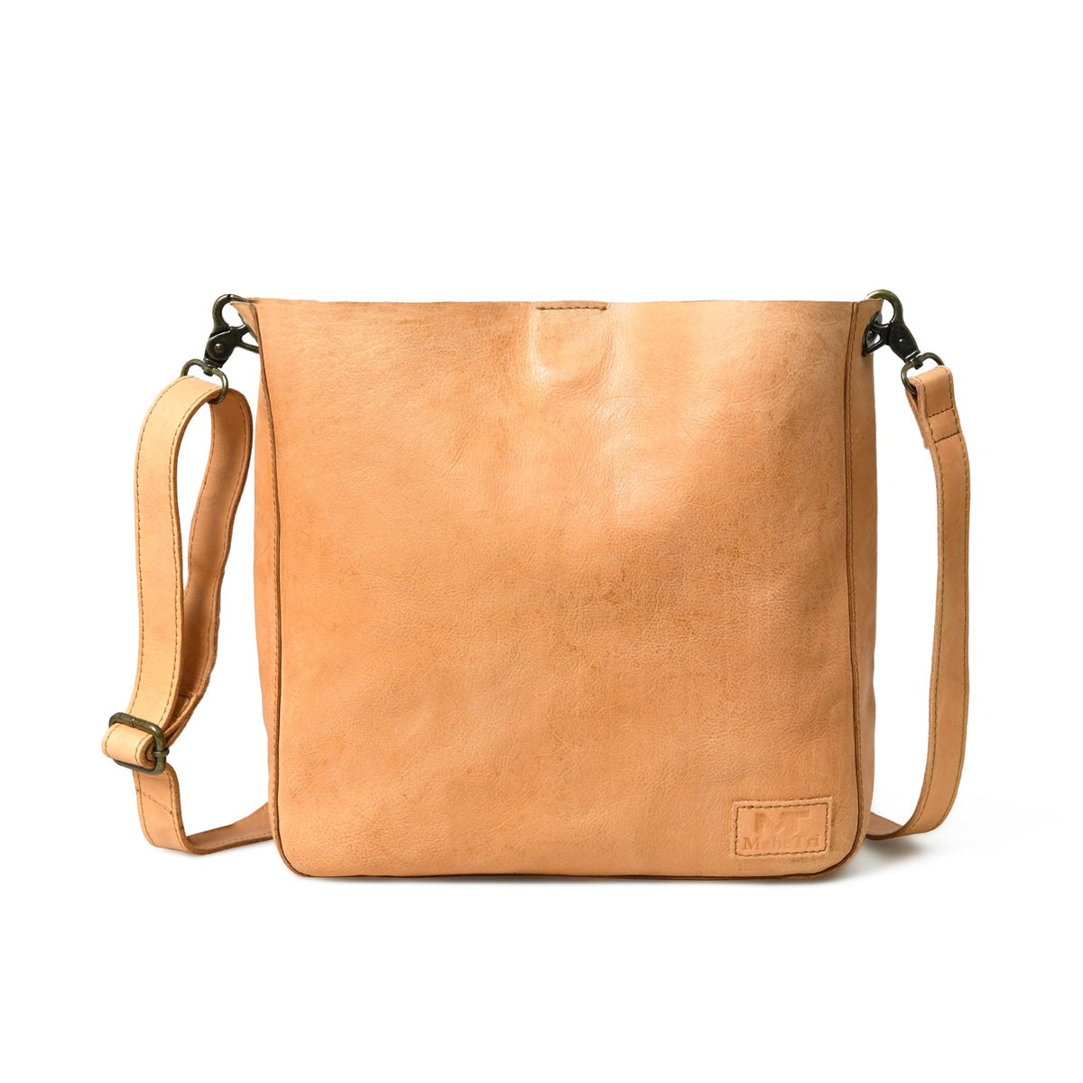 Classy Leather Bags Serenity Everyday Crossbody Sling, Tan - AVBL MRKT (4)