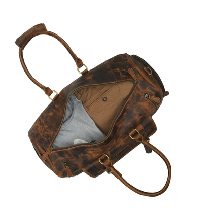Classy Leather Bags Sinclair Buffalo Duffle - AVBL MRKT (2)