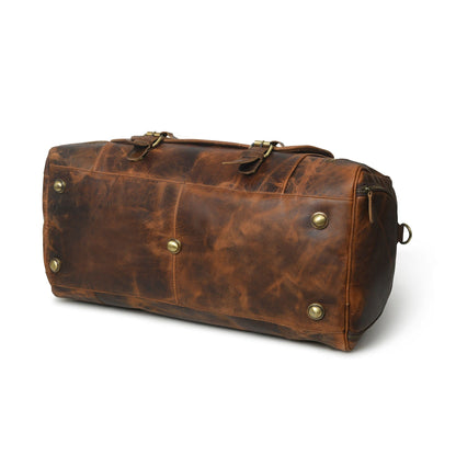 Classy Leather Bags Sinclair Buffalo Duffle - AVBL MRKT (8)