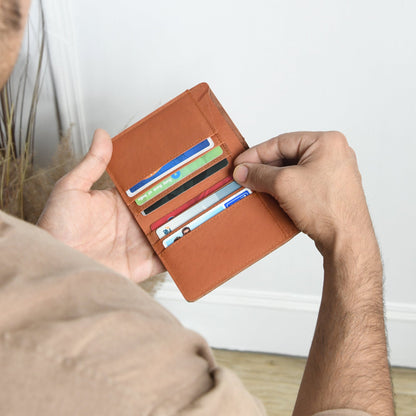 Classy Leather Bags Solomon Slim Bi-fold Wallet - AVBL MRKT (4)