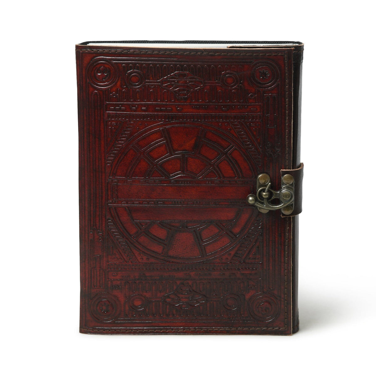 Classy Leather Bags Star Wars Leather Journal - Dark Brown - AVBL MRKT (1)