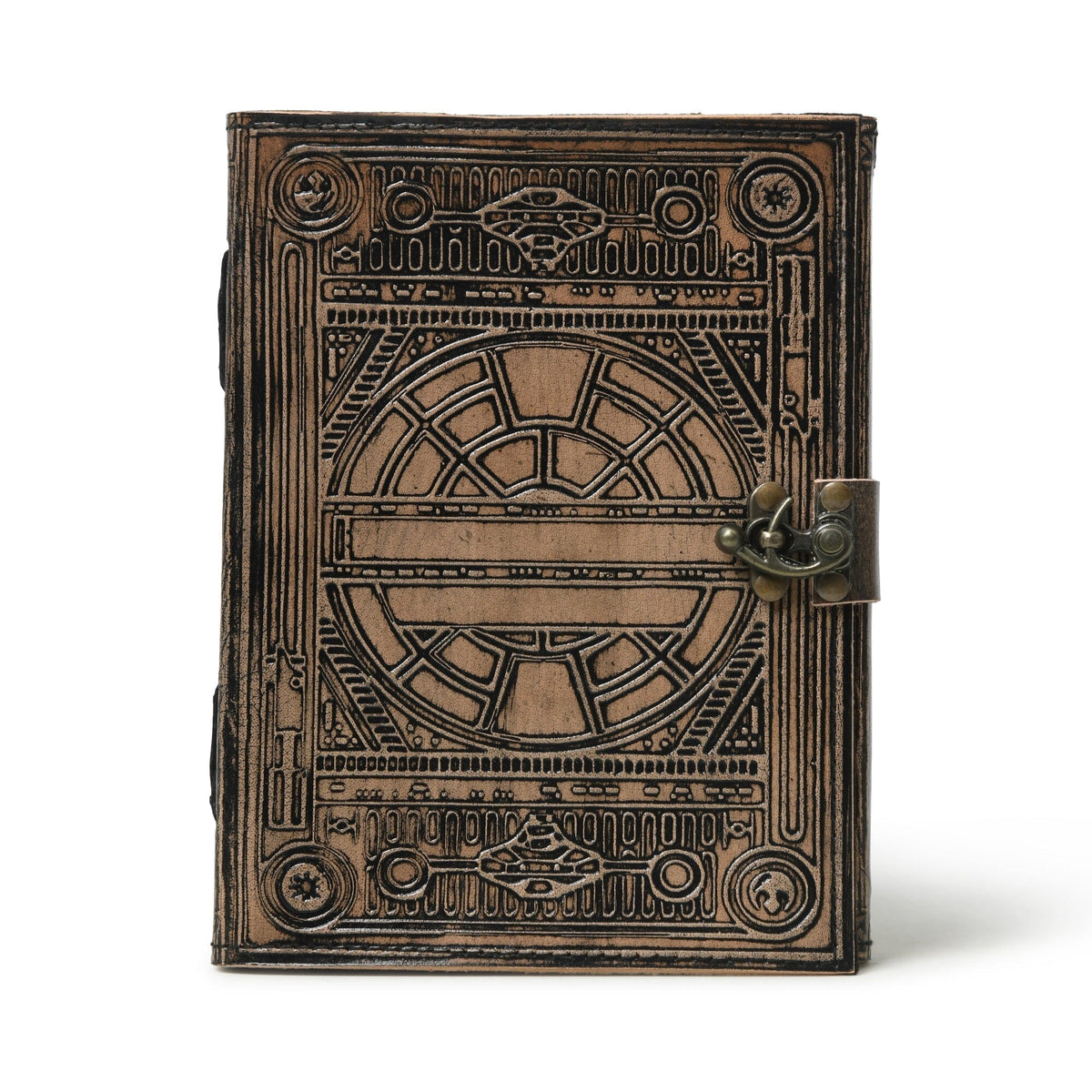 Classy Leather Bags Star Wars Leather Journal - Light Brown - AVBL MRKT (1)