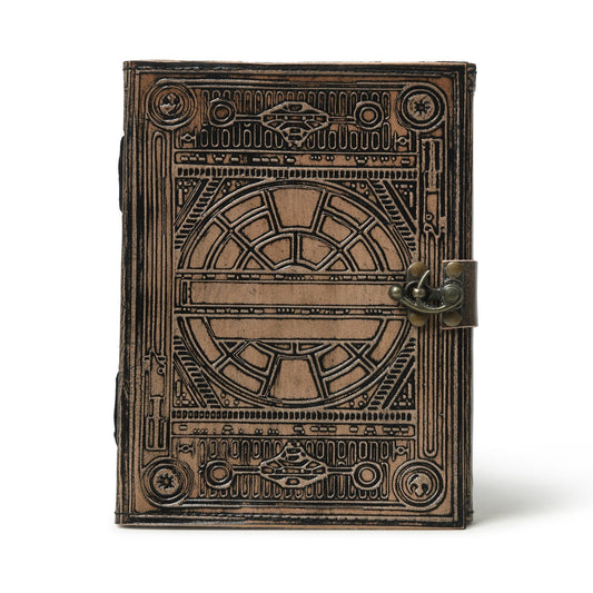 Classy Leather Bags Star Wars Leather Journal - Light Brown - AVBL MRKT (1)