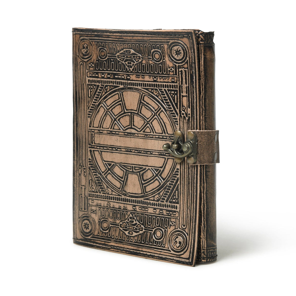 Classy Leather Bags Star Wars Leather Journal - Light Brown - AVBL MRKT (2)
