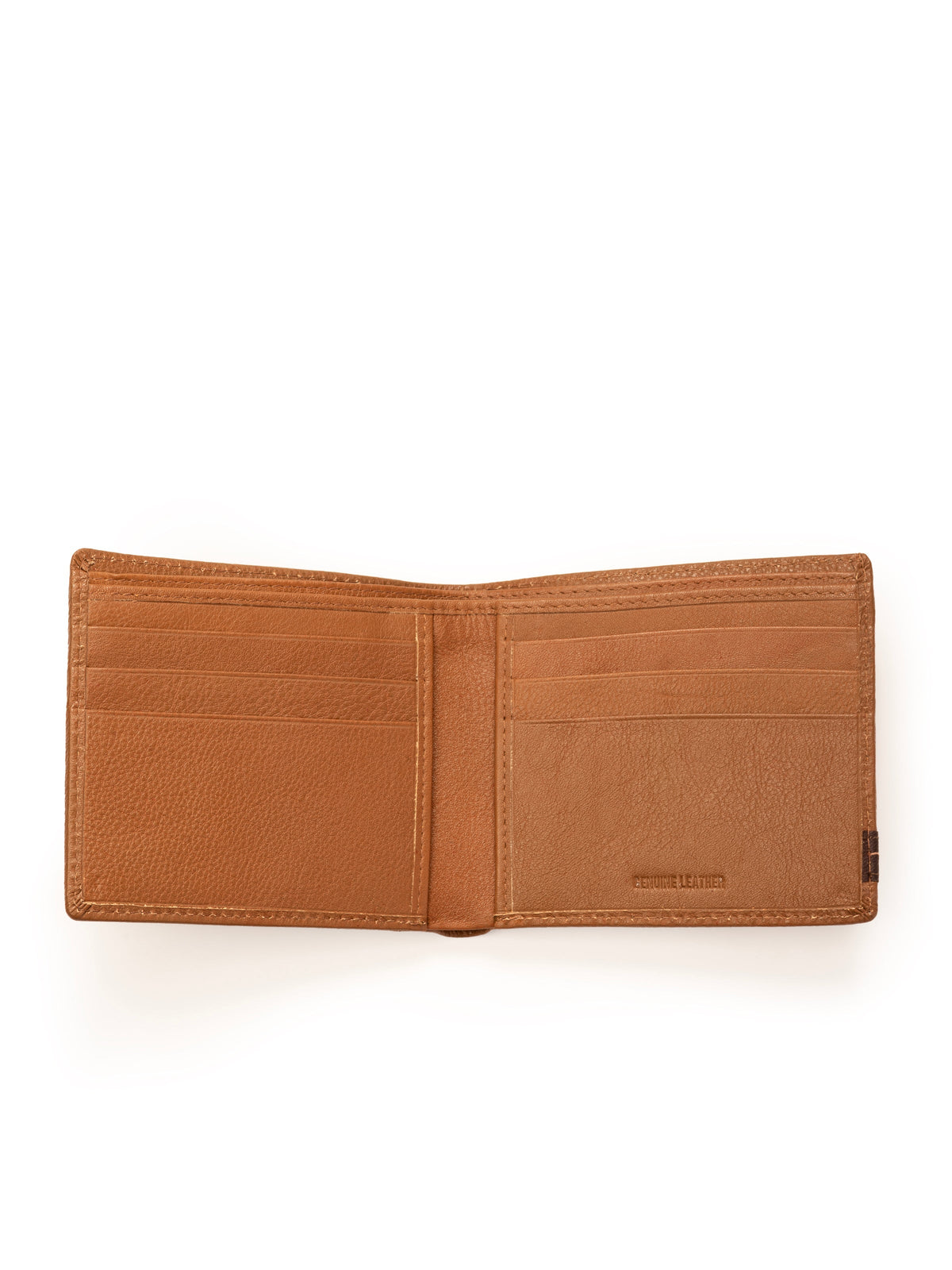Classy Leather Bags Stripe Brown Men's Wallet - AVBL MRKT (5)