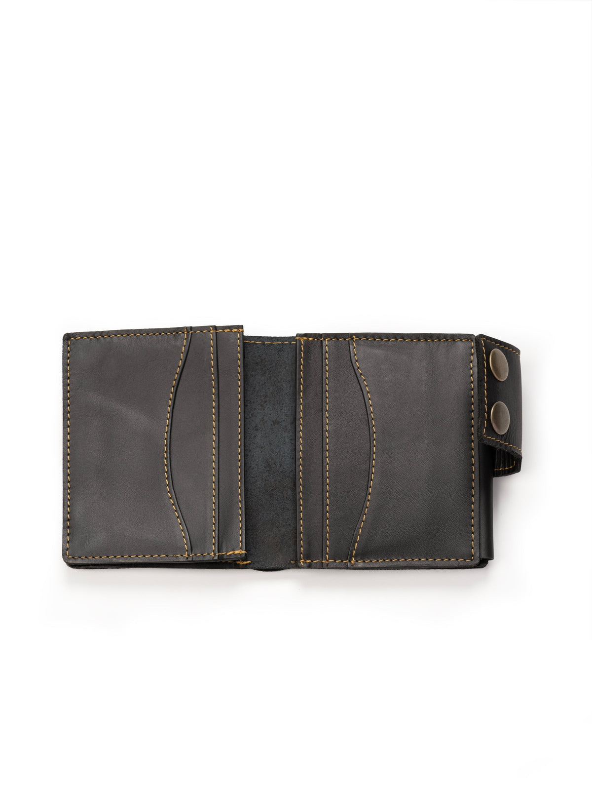 Classy Leather Bags Swift Hold Wallet - Black - AVBL MRKT (4)