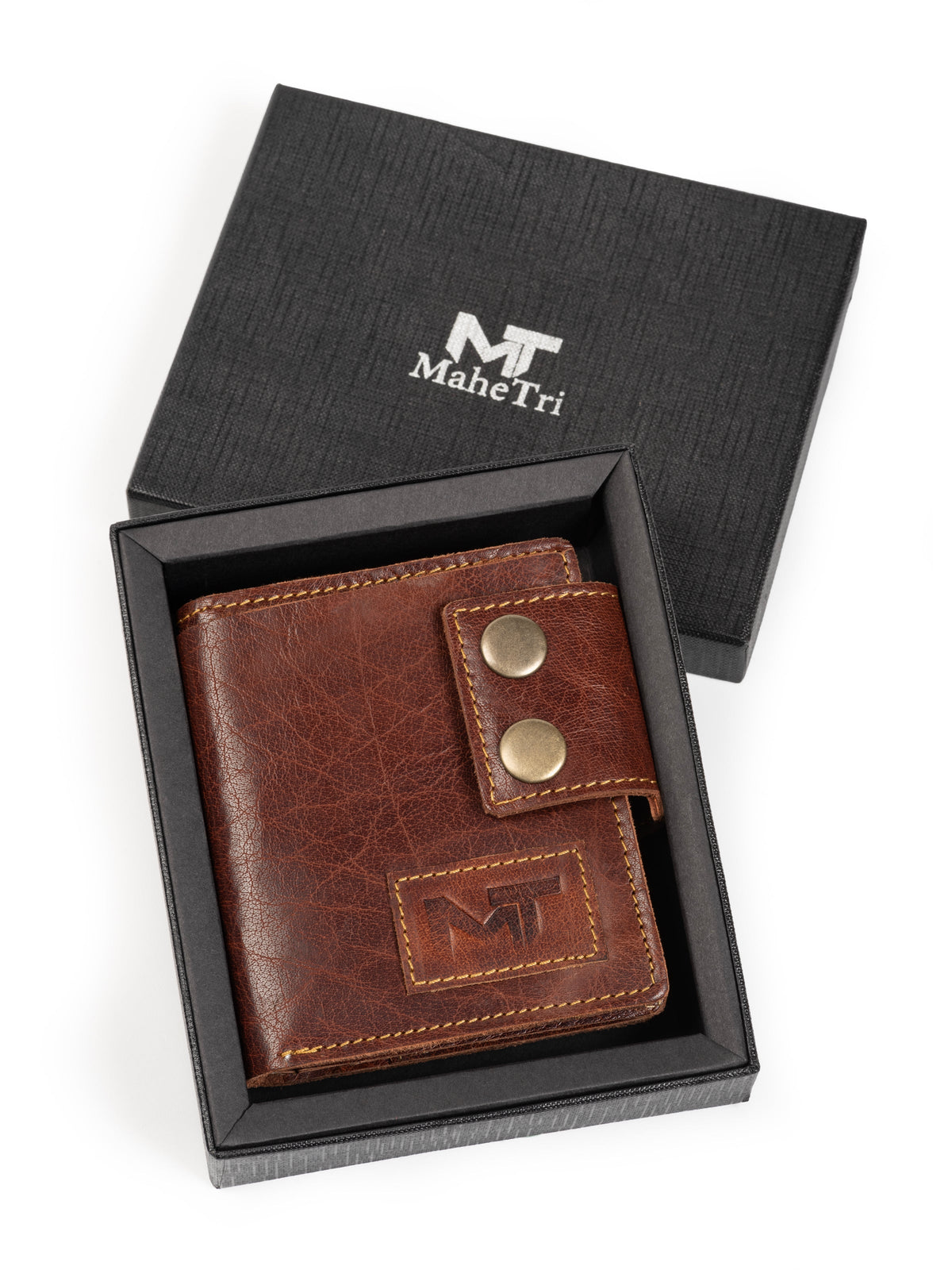 Classy Leather Bags Swift Hold Wallet - Brown - AVBL MRKT (2)