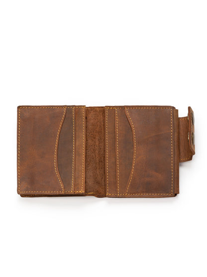 Classy Leather Bags Swift Hold Wallet - Tan Brown - AVBL MRKT (4)