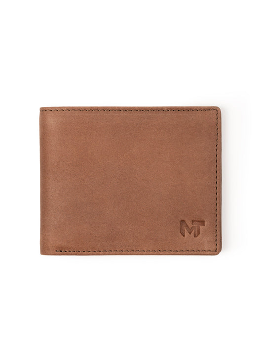 Classy Leather Bags Tan Brown Slate Wallet - Mat finish - AVBL MRKT (1)