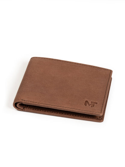 Classy Leather Bags Tan Brown Slate Wallet - Mat finish - AVBL MRKT (2)