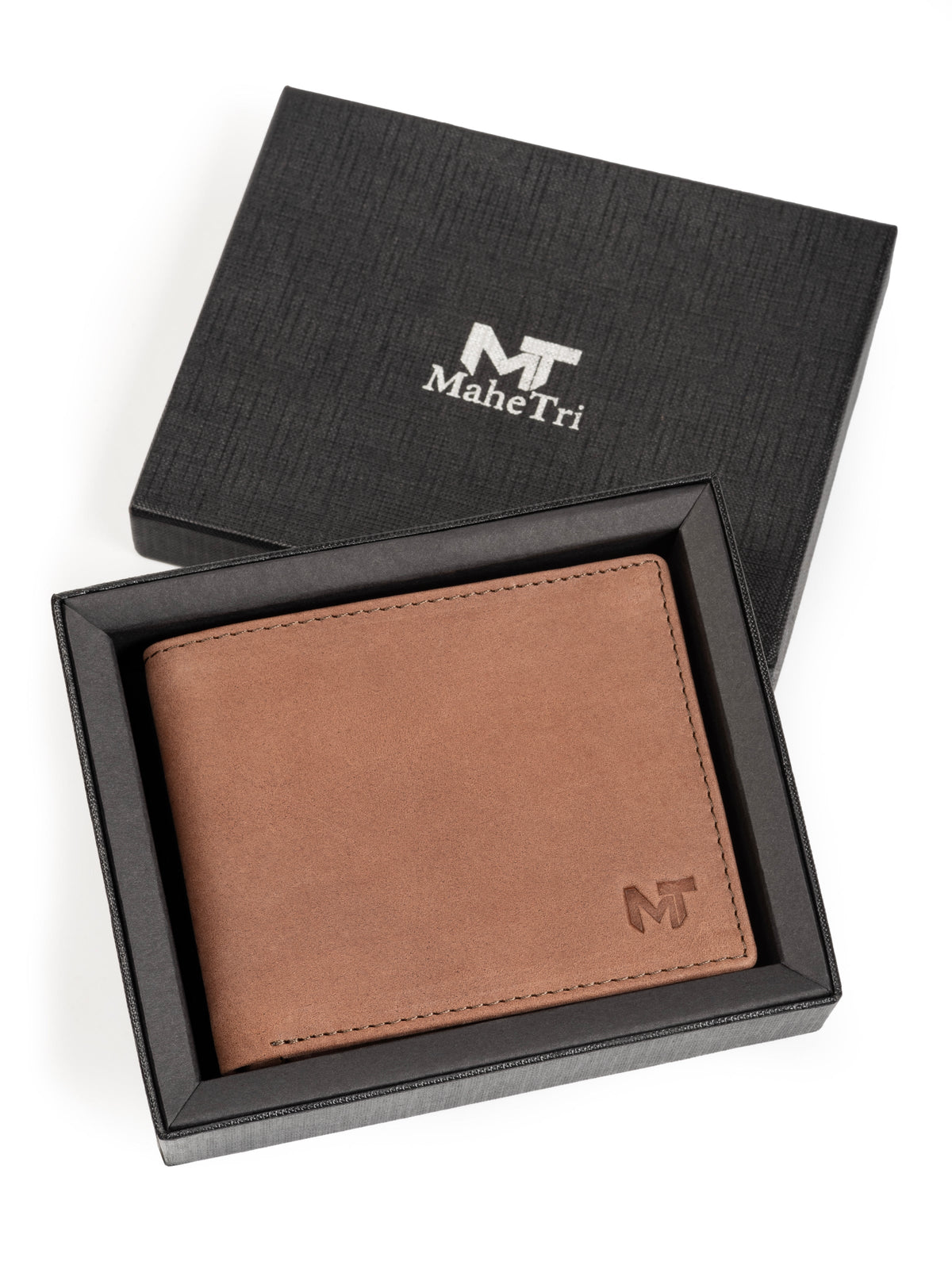 Classy Leather Bags Tan Brown Slate Wallet - Mat finish - AVBL MRKT (3)