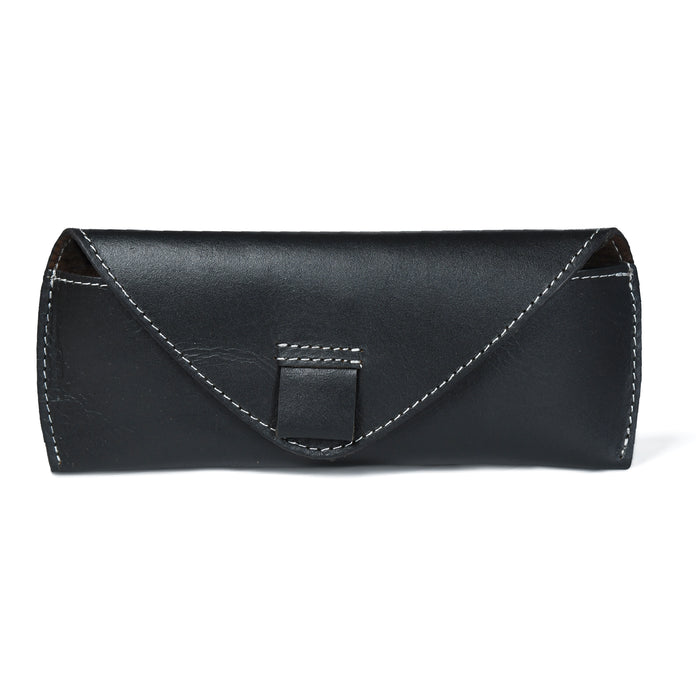 Classy Leather Bags Tan Leather Sunglasses Case - AVBL MRKT (3)