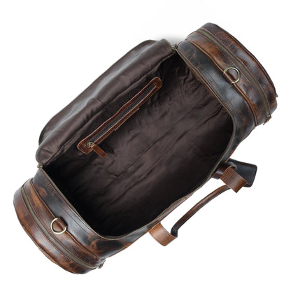 Classy Leather Bags Textured Carter Duffel - AVBL MRKT (6)