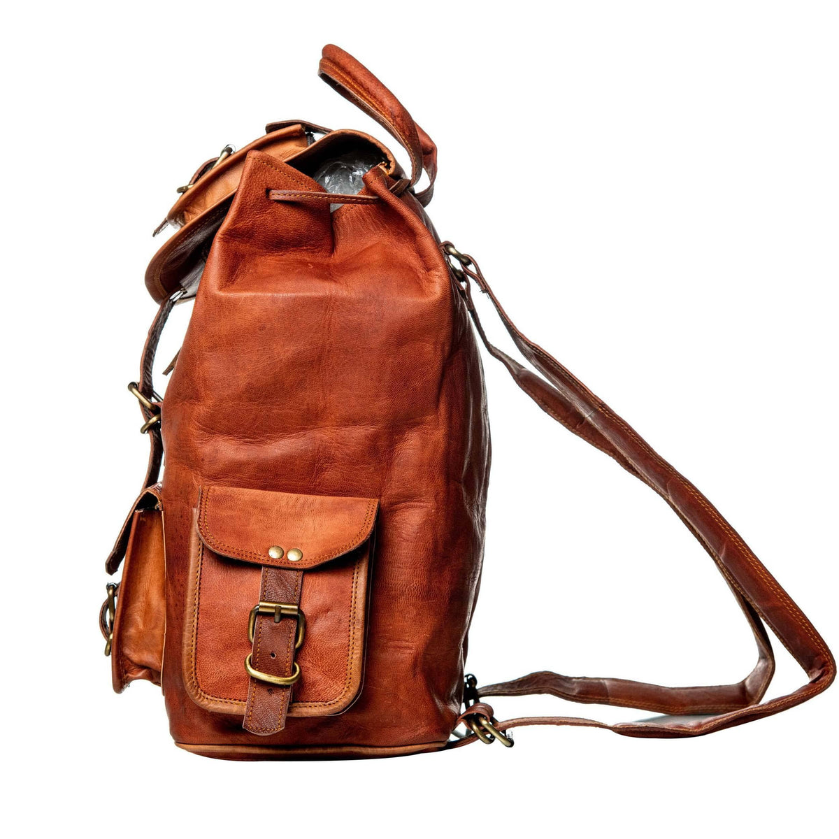 Classy Leather Bags The Alvarado Tanned Backpack - AVBL MRKT (3)