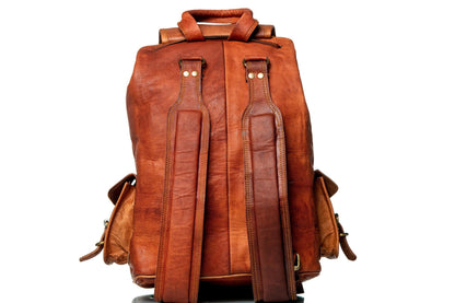 Classy Leather Bags The Alvarado Tanned Backpack - AVBL MRKT (6)