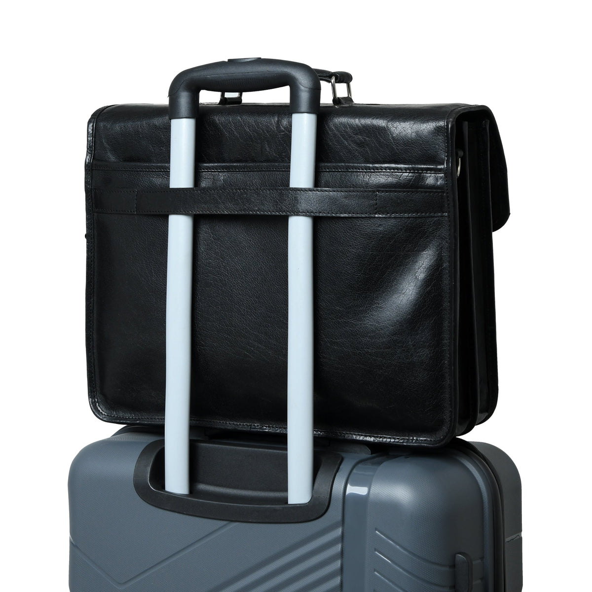 Classy Leather Bags The Architect Black Executive - AVBL MRKT (11)