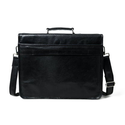 Classy Leather Bags The Architect Black Executive - AVBL MRKT (7)