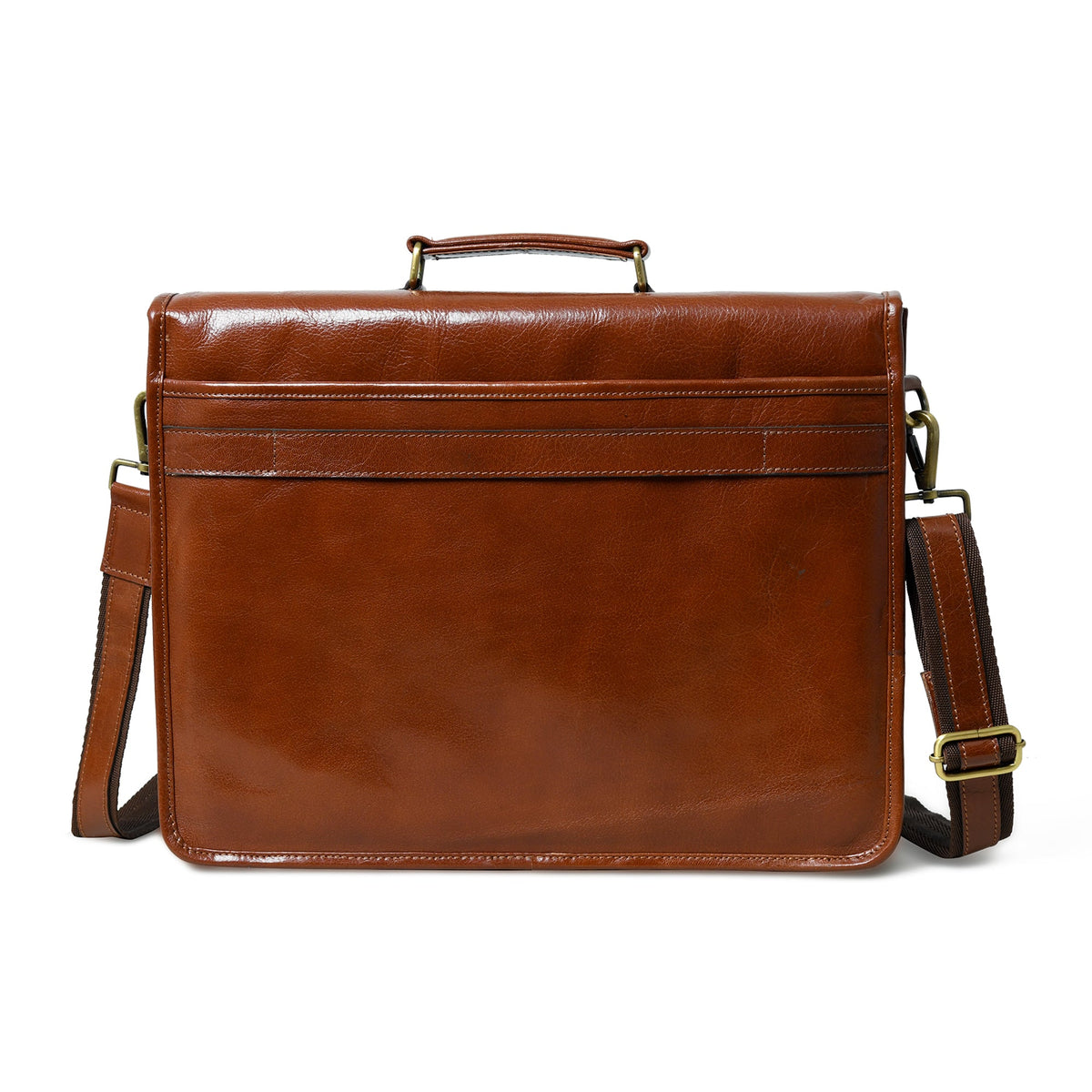 Classy Leather Bags The Architect Brown Executive - AVBL MRKT (6)