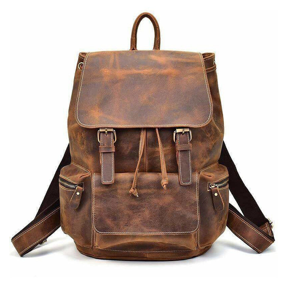 Classy Leather Bags The Armstrong Buffalo Backpack - AVBL MRKT (1)