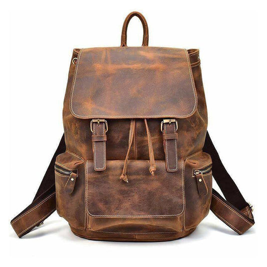 Classy Leather Bags The Armstrong Buffalo Backpack - AVBL MRKT (1)