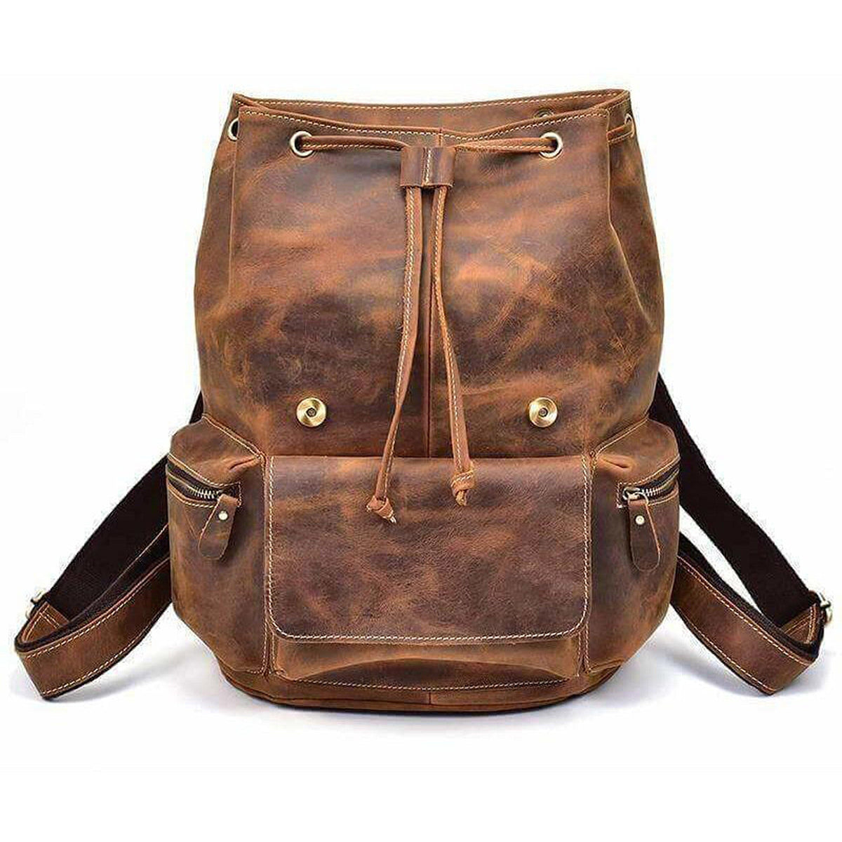 Classy Leather Bags The Armstrong Buffalo Backpack - AVBL MRKT (6)