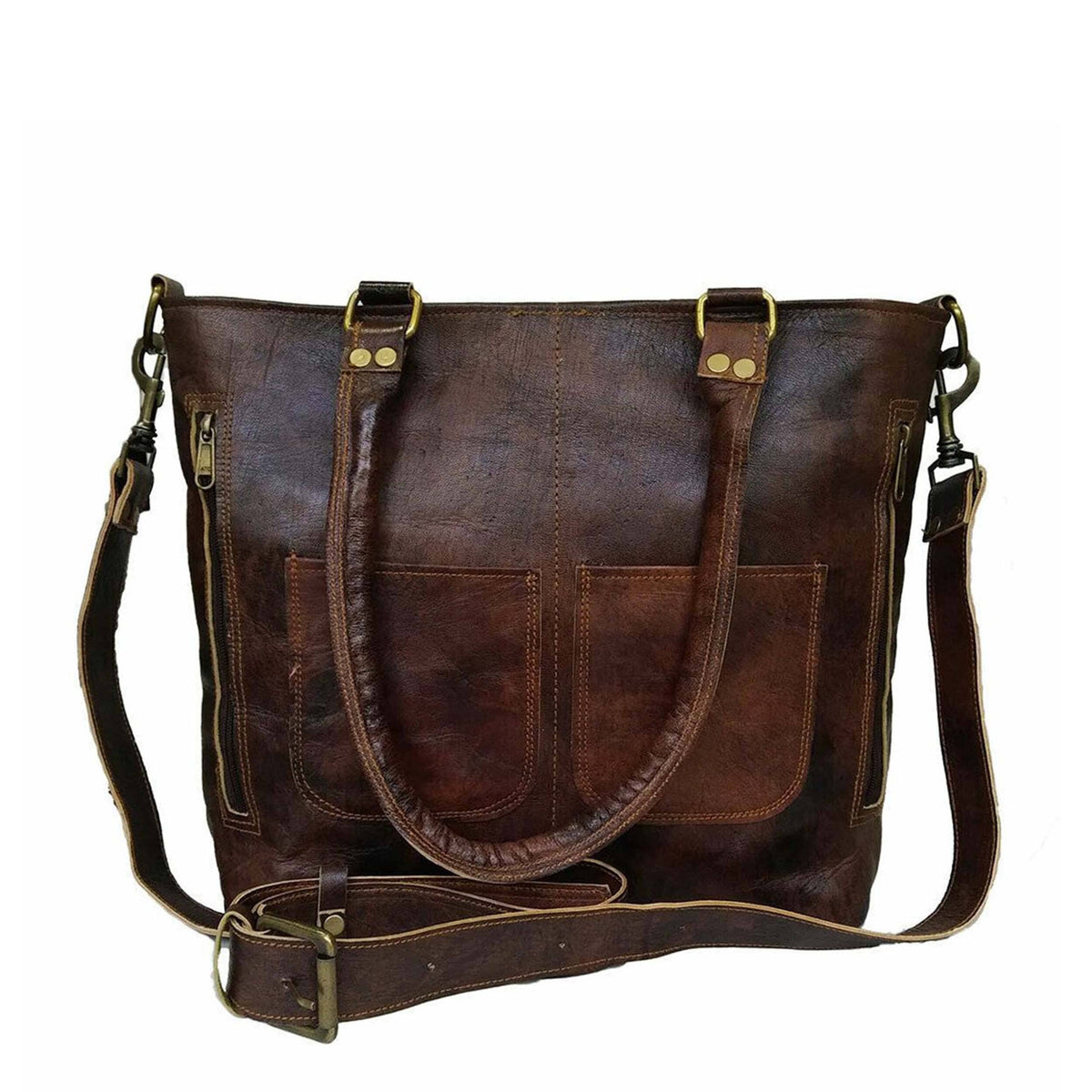 Classy Leather Bags The Astoria Tote - AVBL MRKT (1)