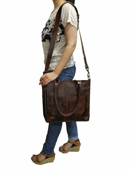 Classy Leather Bags The Astoria Tote - AVBL MRKT (3)