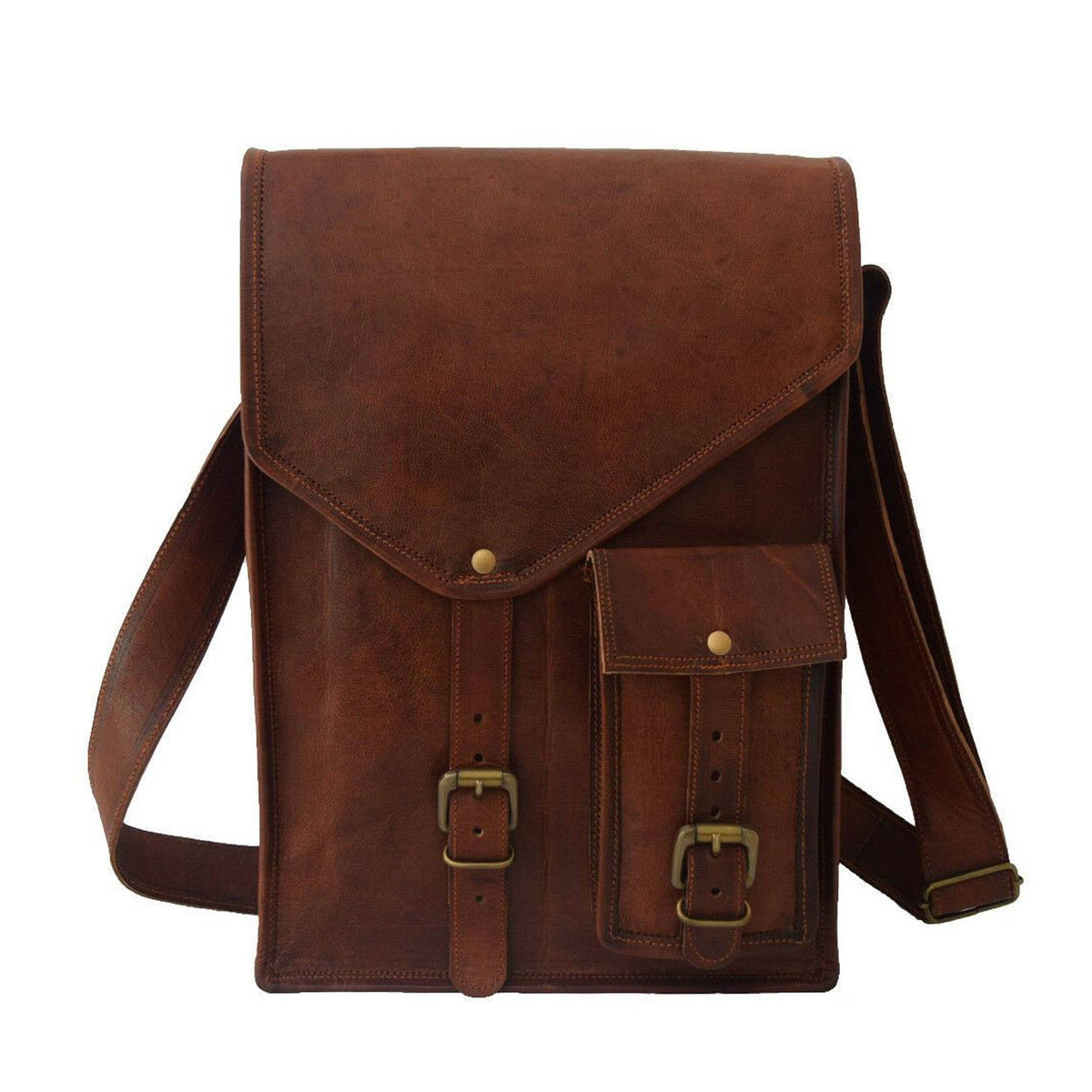 Classy Leather Bags The Barnett Crossbody - AVBL MRKT (1)