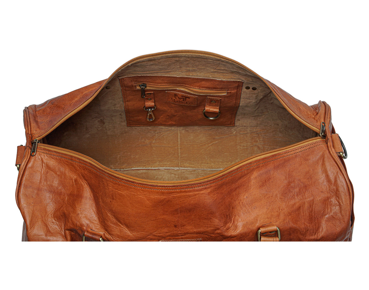Classy Leather Bags The Belgium Weekender Duffel - AVBL MRKT (9)